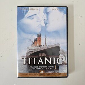 Titanic DVD 1997 Widescreen - Leonardo DiCaprio, Kate Winslet, Billy Zane